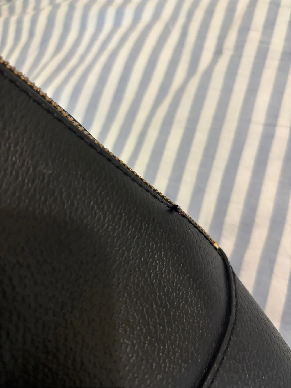 Kate Spade Black Leather Rachelle Wellesley Handbag